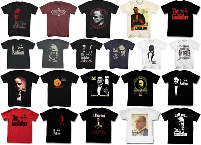 Pre-Sell The Godfather Movie Don Corleone Licensed T-shirt #1