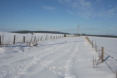 Photo 6x4 Going Nowhere Keith Happily, this road really does go nowhere i c2009