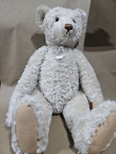 STEIFF 26 WHITE TEDDY BEAR 1908 406041 - MINT CONDITION 1994 Mohair