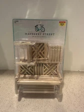 Mayberry Street Miniatures 1:12 Garden Furniture (4-pc)