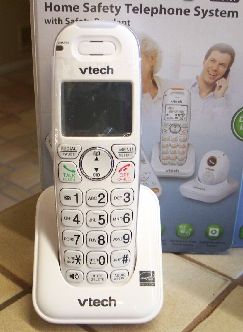 Vtech CareLine Plus SN6197 Home Safety Sr Telephone System Life Alert FREE SHIP eBay