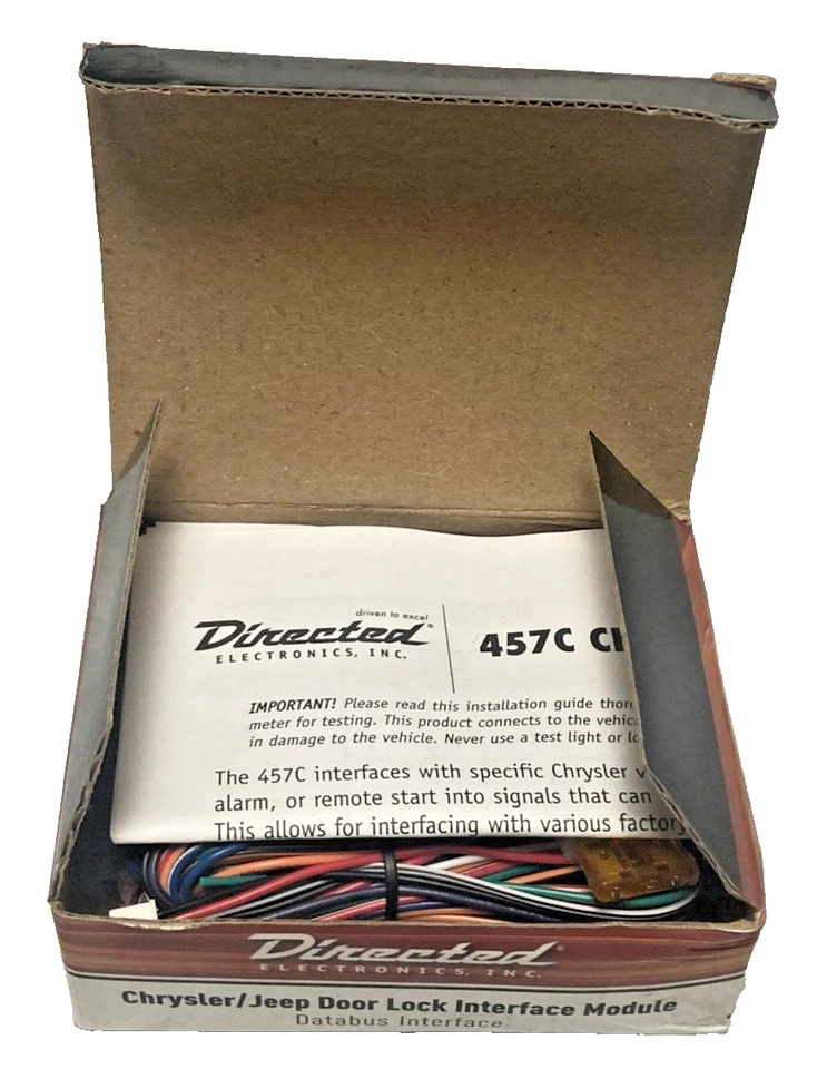 Directed Electronics- Chrysler/Jeep Door Lock Interface Module Databus-457CWor W - Image 2 of 4