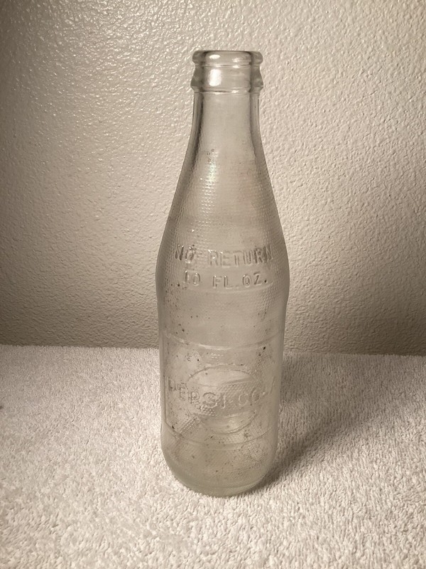 Vintage Pepsi cola Bottle 18821cx (B2)
