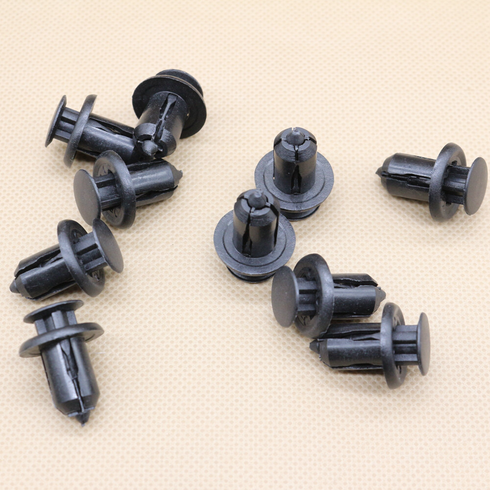 20 Plastic Rivet Front Rear Bumper Trim & Grille Clips For Mazda