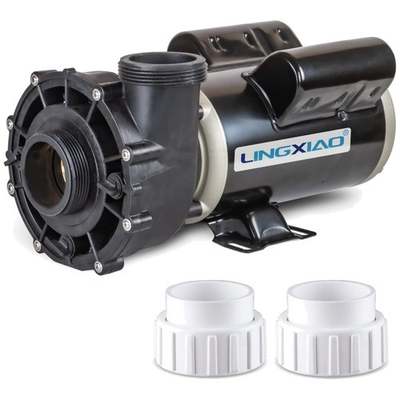 #ad #ad Quiet 2 Speed SPA Pump 115V 1.5HP Black Hot Tub Power with Thermal Protection $431.99