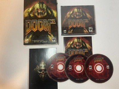 DOOM 3 Big Box PC (iD software, 2004) Complete ~ CIB