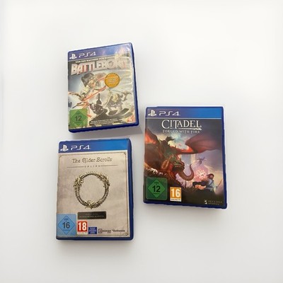 PS4 Spiele   Battleborn, Citadel Forged with Fire & The Elder Scrolls Online