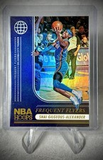 2024-25 Panini Hoops - Shai Gilgeous-Alexander - Frequent Flyers Gold Foil #11