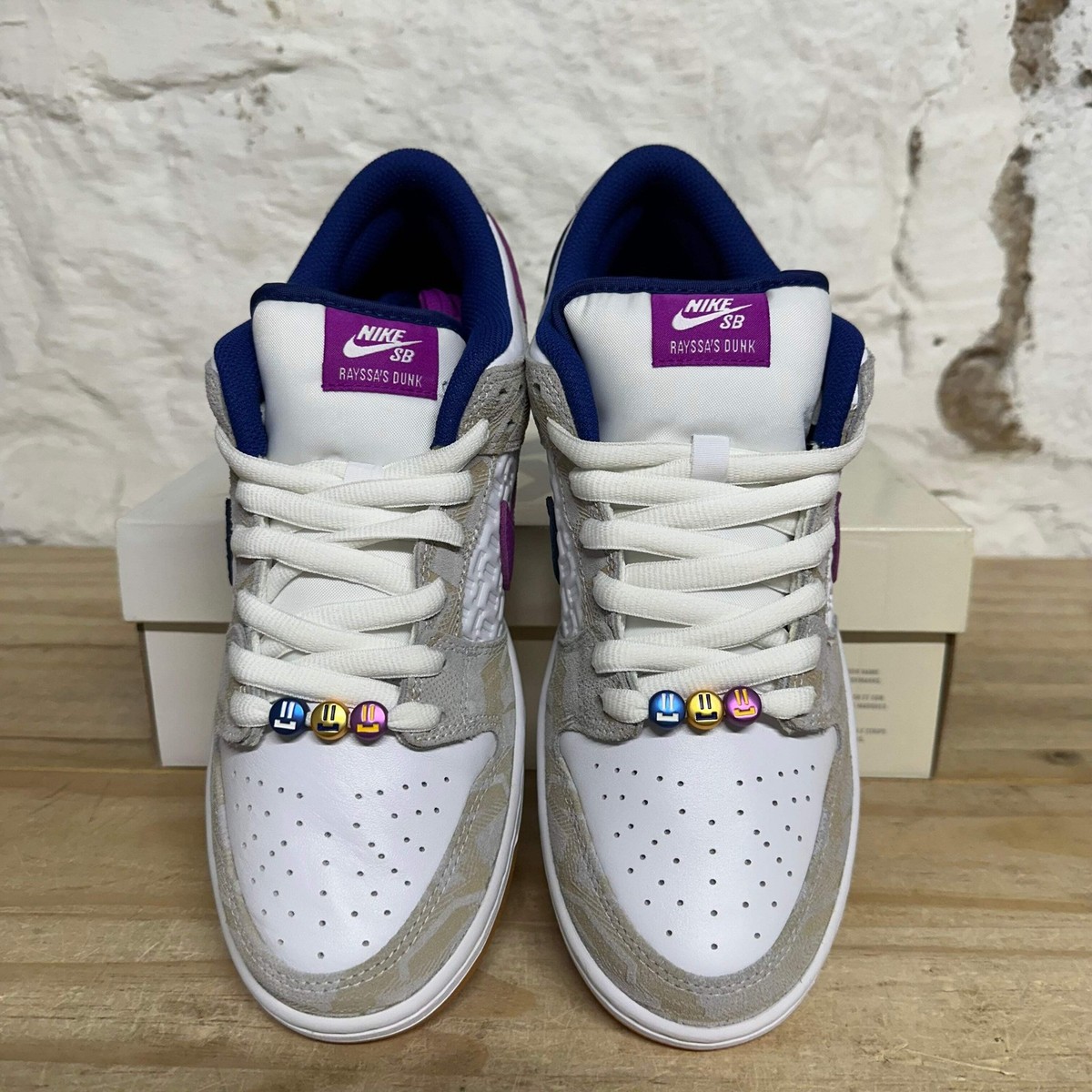 Size 9 - Rayssa Leal x Nike Dunk SB Low White for sale online | eBay