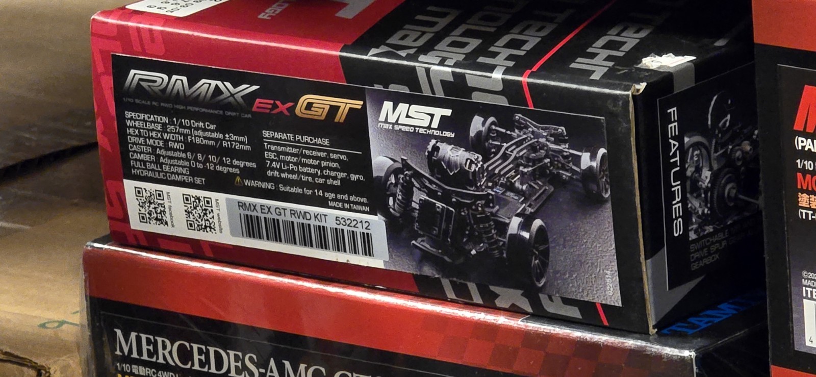 MST RMX EX GT 1/10 2WD Competition Drift Kit [MXS-532212]  WOW 👌 