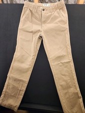 Urban Pipeline Pants Youth Size 16 Boys Khaki Relaxed Fit Chinos Flat Front