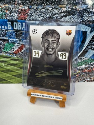 Topps Match Attax Extra 2025/26 Lamine Yamal Barcelona Pro View Signature Style