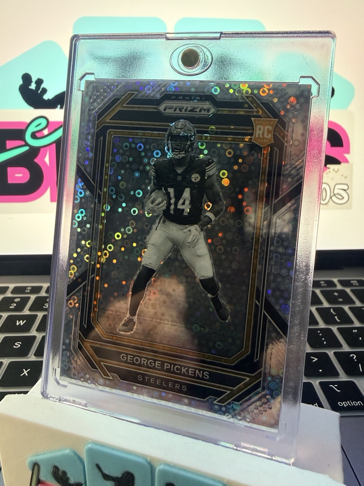2022 Prizm - George Pickens No Huddle Disco Negative Variation (RC) #329