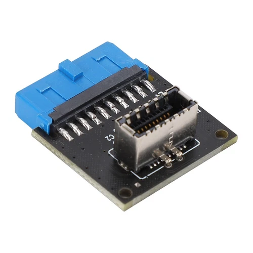 Motherboard-Erweiterungskarte USB3.0 Front 19Pin Auf 3.1 Typ C Front Typ E KUI