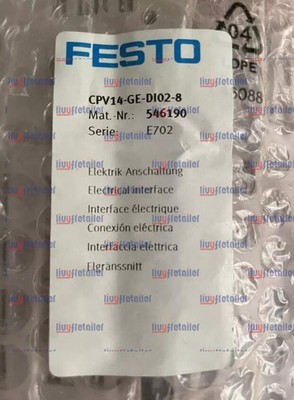 1PCS new FESTO CPV14-GE-DI02-8 546190 Electrical Interface