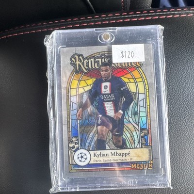 2023 Topps Merlin Chrome UEFA Kylian Mbappe  RENAISSANCE PSG CASE HIT SSP  
