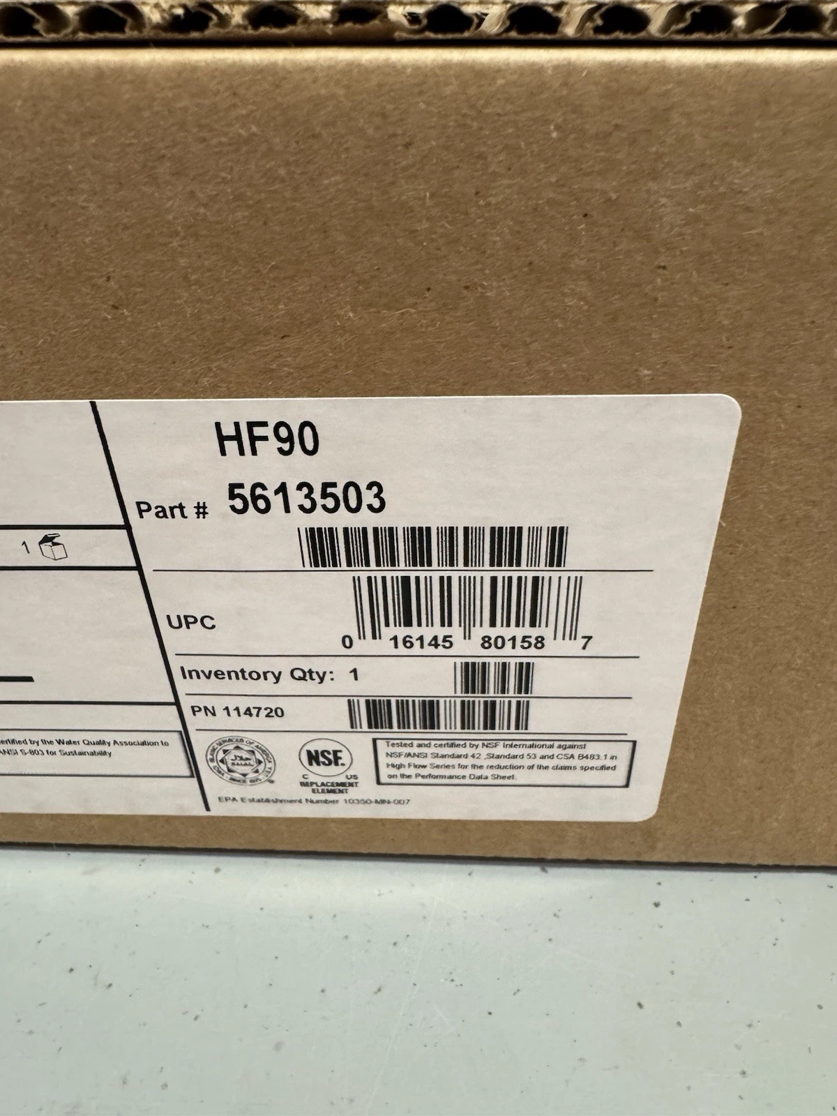 3M HF90 Replacement Filter Cartridge 5613503 Brand New In Box 4