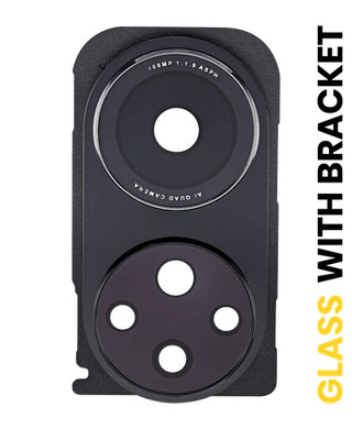 Back Camera Lens With Bracket Compatible For Honor 50 Pro (Midnight Black)