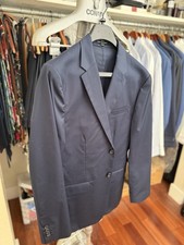 Banana Republic Sports Coat Suit Jacket 44L Blue