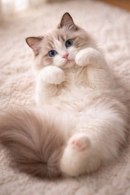 Ragdoll Cat Photo Digital Image Wallpaper Background Picture animal friend