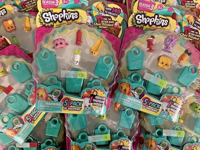 Shopkins Season 3 5-Pack CHOOSE Choc Frosted Cool Jewels Polished Special Rare