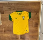 BRAZIL 2012 2013 HOME FOOTBALL SHIRT SOCCER JERSEY NIKE 447931-703 sz M Boys