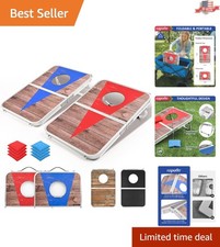 Ultimate Outdoor Cornhole Set - Durable Boards, Handy for Parties and Picnics