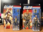 G.I. Joe Classified Series Retro Scarlett & Duke Lot – 6” Figures – New Sealed