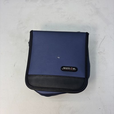 Motion Systems 32 CD/DVD/BLUERAY Player Holder Black and Blue