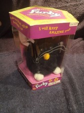 1998 Vintage Tiger Electronics Black Furby Model 70-800works Great W/ Tag