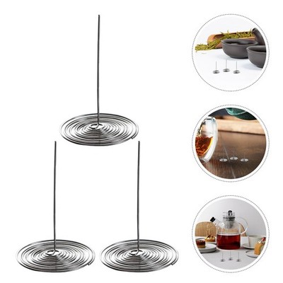  15 Pcs Stainless Steel Mesh Round Filter Tea Strainer Accessories Teapot Deep
