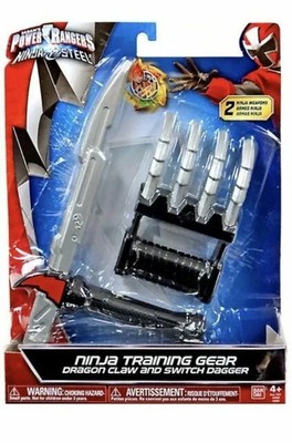 Power Rangers Ninja Steel Ninja Training Gear Dragon Claw and Switch Dagger