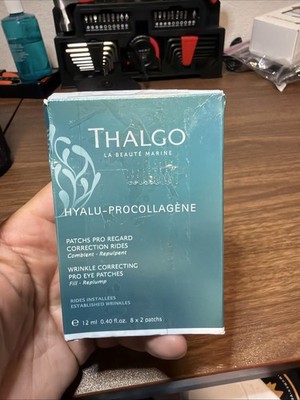 Thalgo Hyalu-Procollagene Wrinkle Correcting Pro Eye Patches 12ml 0.4oz 8 X 2 Pa