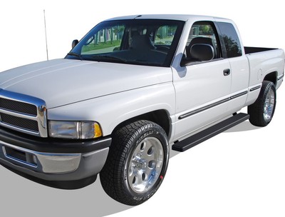 1994-2002 Dodge RAM Regular Cab 3 Chrome Stainless Steel Side Step Nerf Bars - Spec-D Tuning