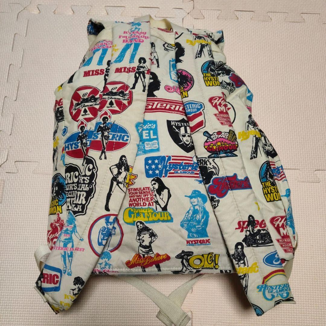 HYSTERIC GLAMOUR All-over Pattern Backpack Used - image 2