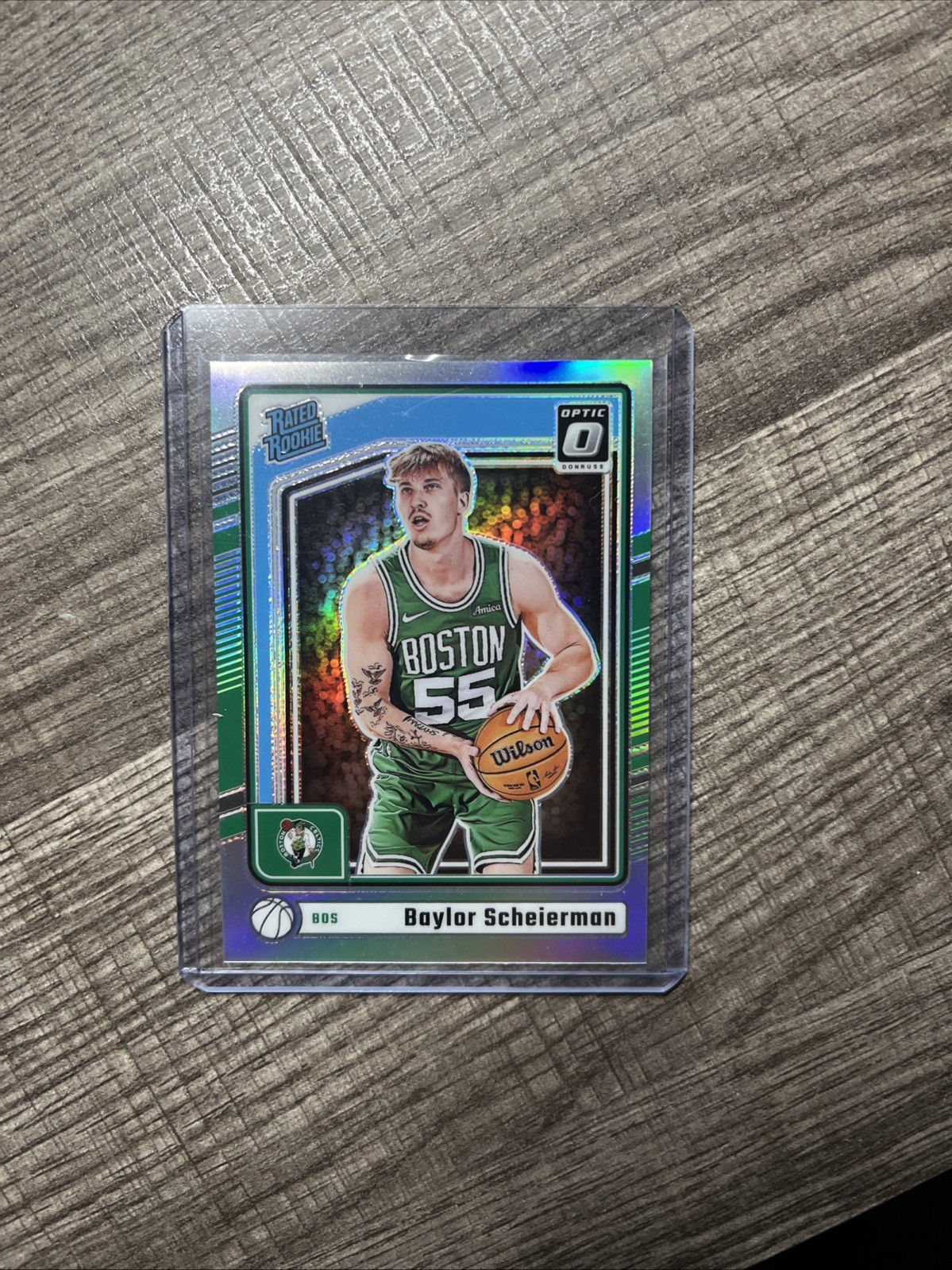 2024-25 Panini Optic - Rated Rookie Baylor Scheierman #263 Holo Prizm (RC)