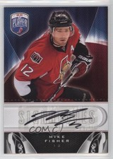 2009-10 Upper Deck Be a Player Signatures Mike Fisher #S-FI Auto 2d8