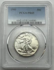 1941 Walking Liberty Half Dollar, PCGS PR65, Gem Proof Coin, 50c.