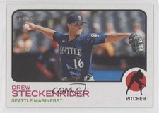 2022 Topps Heritage High Number Drew Steckenrider #612 0uf1