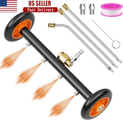 #ad Under car Pressure Washer W Dual Mode Quick Connect Hot Cold Water Cleaner 16In $43.00