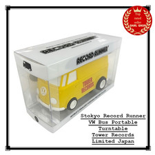 Stokyo Record Runner VW Bus Portable Turntable Tower Records Limited Japan
