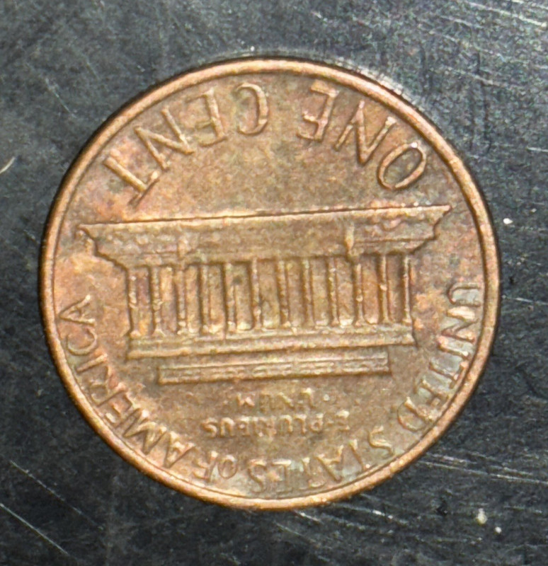 1980 Philadelphia Double Sided Off-Center Business Strike Copper BN