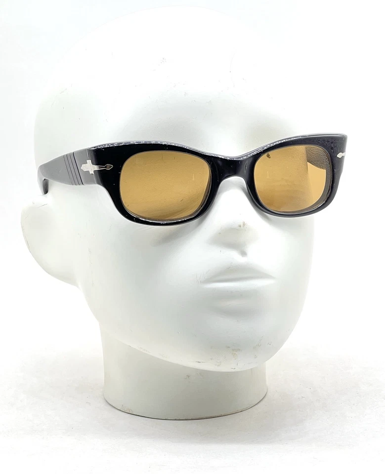 Gafas de sol vintage Persol Ratti 6200 edición K.H.V flecha plateada Italia años 80 48 mm Foto 4 de 4