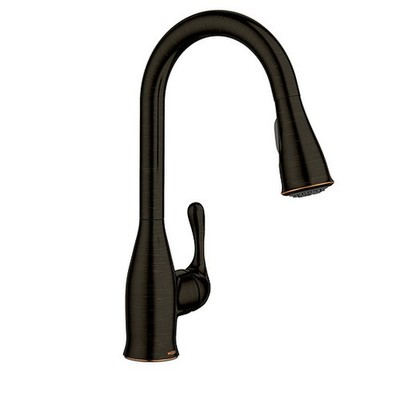 Moen 87966BRB Kaden Mediterranean Bronze 1-Handle Pulldown Kitchen Faucet