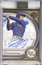 2025 Topps Five Star #FSA-PC Pete Crow-Armstrong Autograph /99