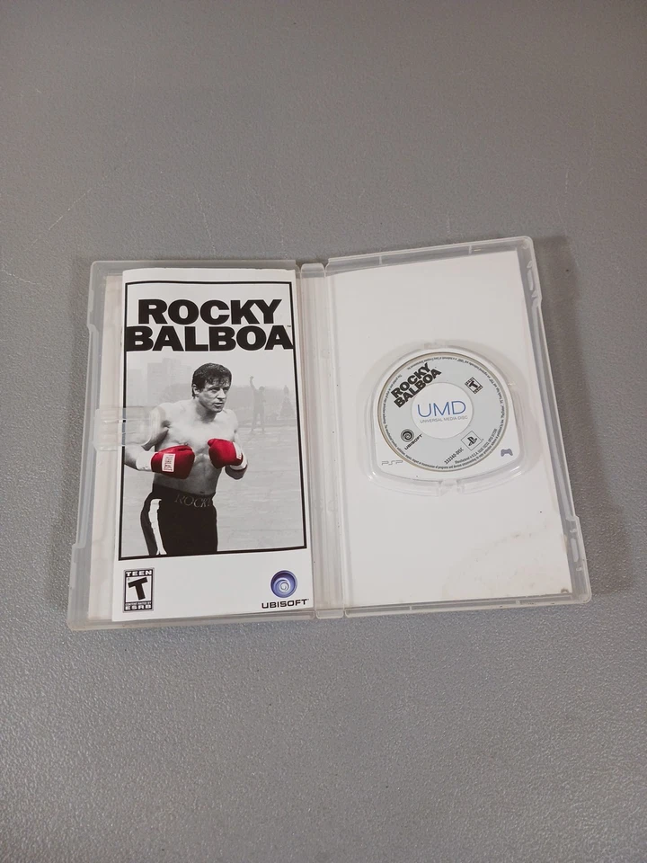 Rocky Balboa & World Series Of Poker 2008 Sony PlayStation Portable PSP Game CIB - Image 3 of 4