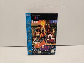 Slam City With Scottie Pippen w/ Sticker Sega CD Complete in Box CIB
