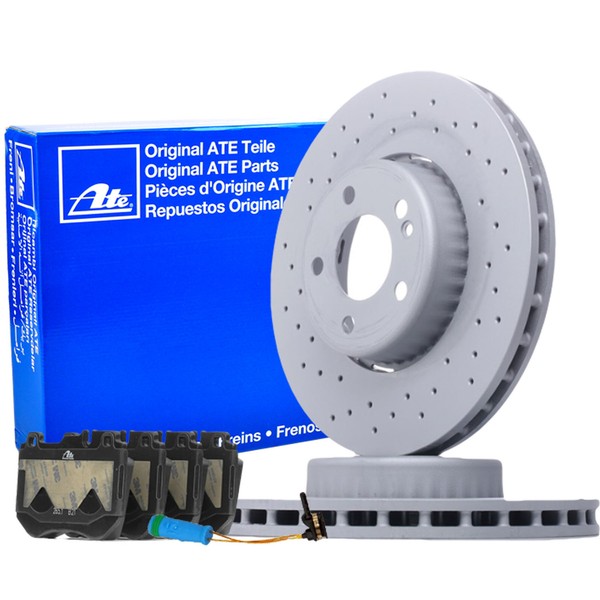 Ate Bremsscheiben 318Mm BeläGe Wako Satz Vorne FüR Mercedes W205 A205 C205 S205-image