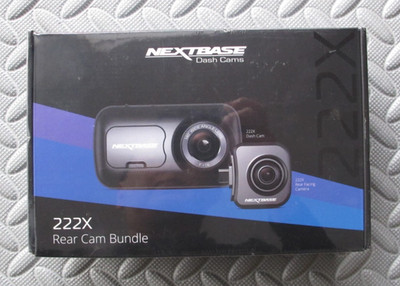 Nextbase 222X Front and Rear Dash Cam Bundle