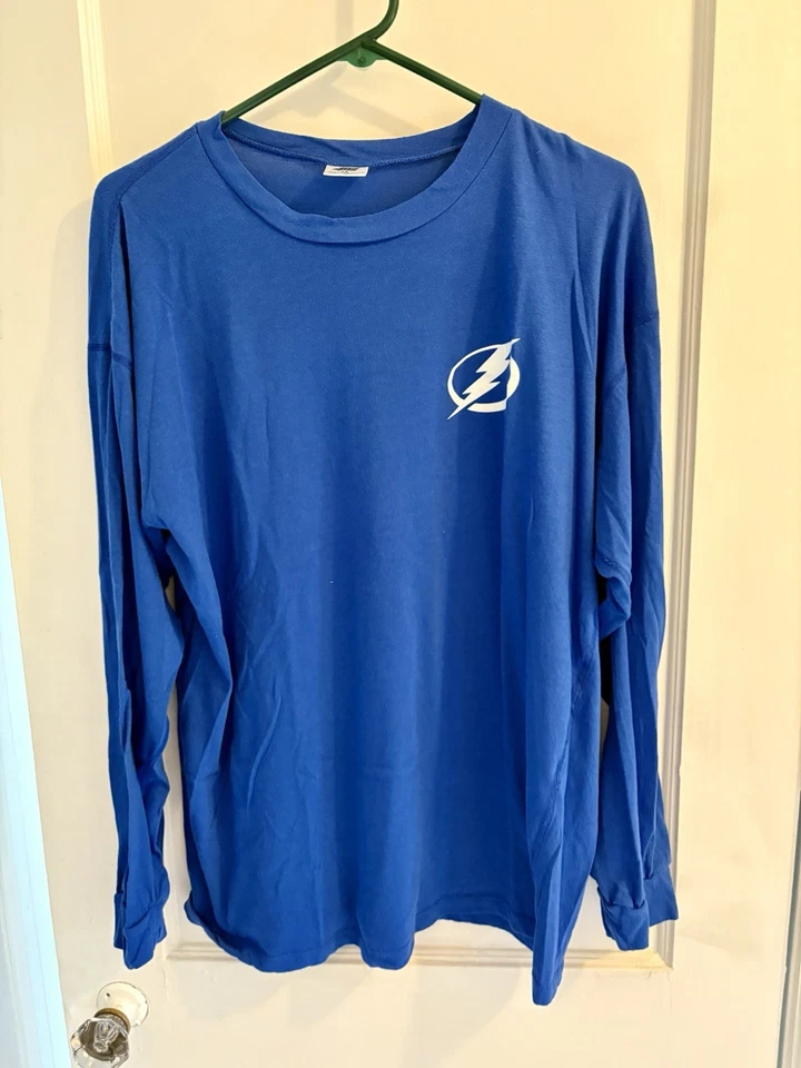Футболка Pro Stock 4orte NHL Tampa Bay Lightning базовый слой синяя большой размер - Изображение 3 из 4